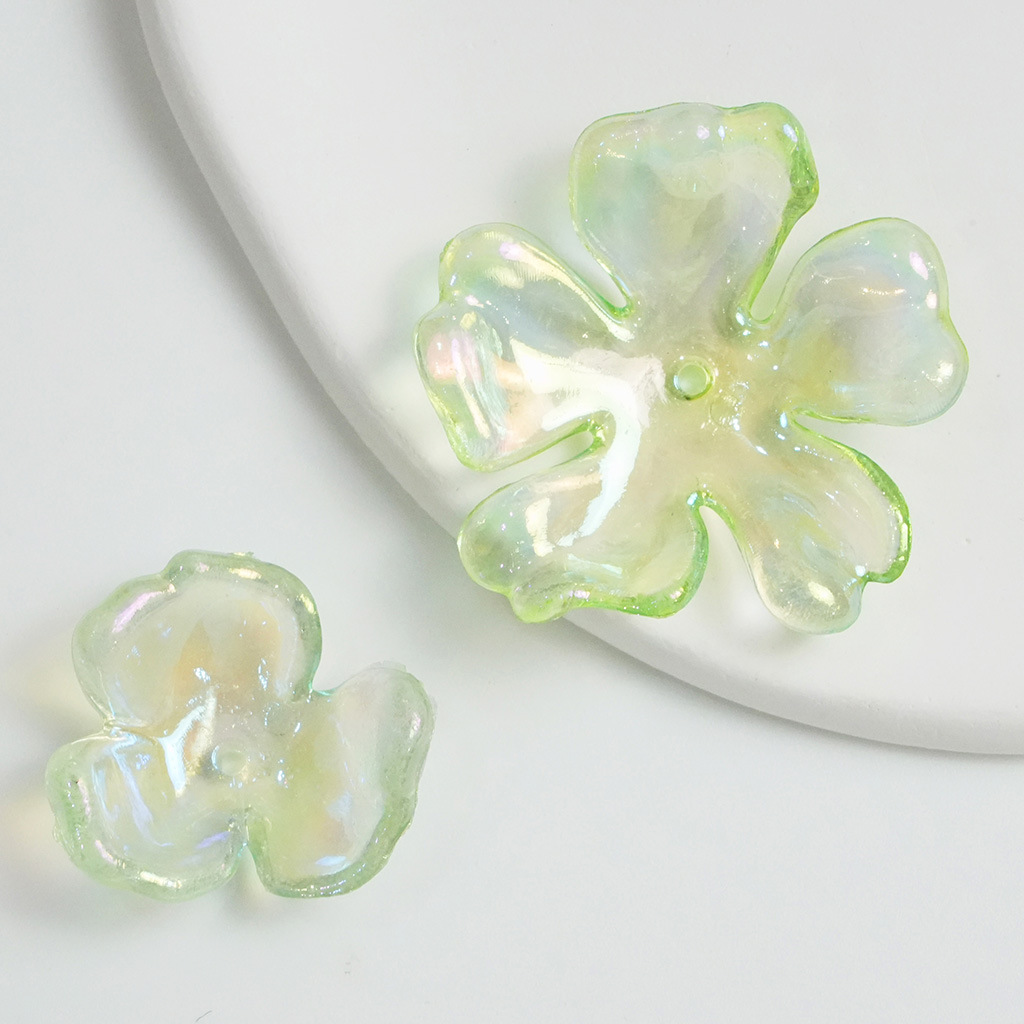 light green 166# Large five-lobe 31mm about 320 PC
