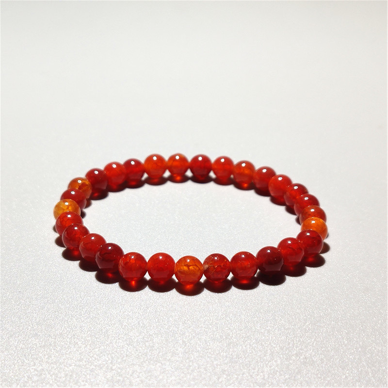 1:Red agate 6mm