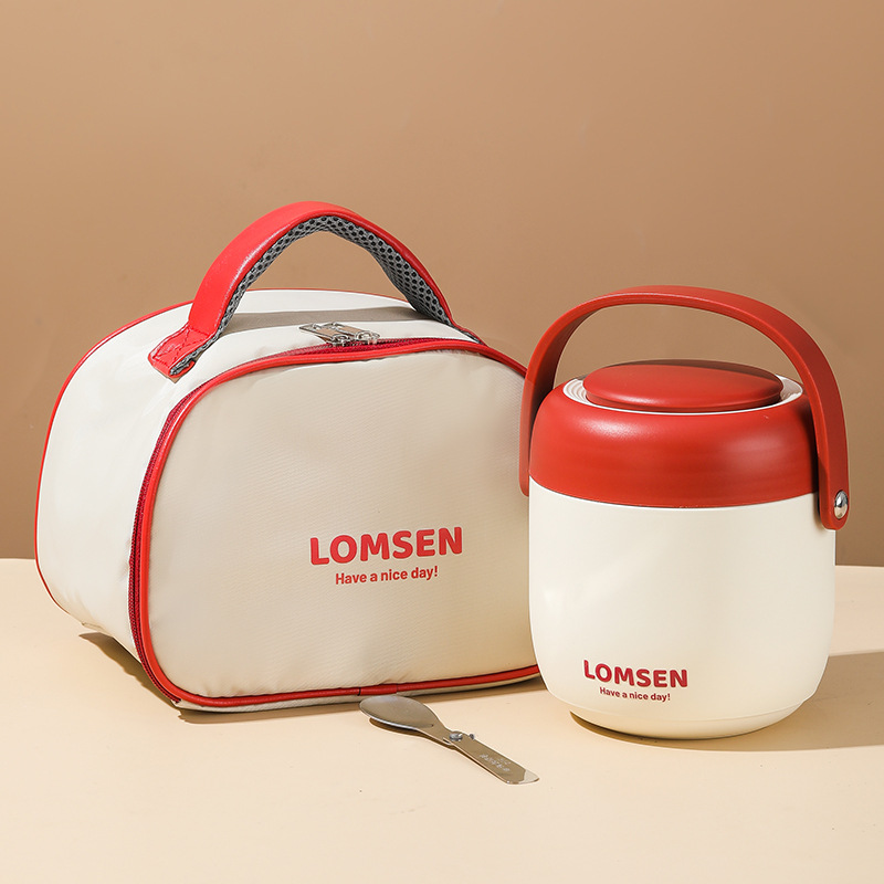 Red -1.3 L (including 304 folding spoon)   bag