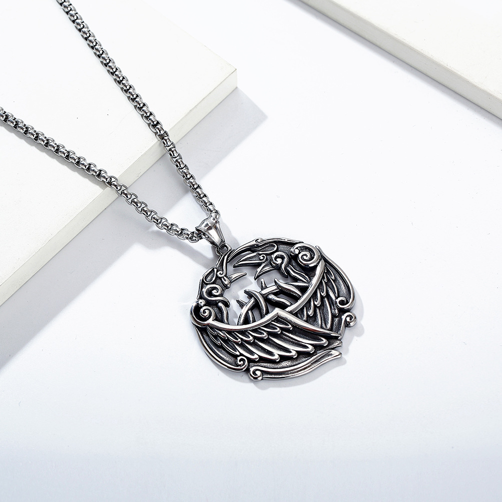 Steel pendant