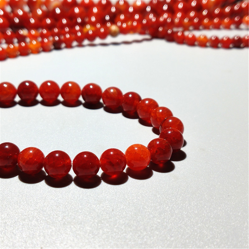 5:Red agate 8mm(about 48 PCs)