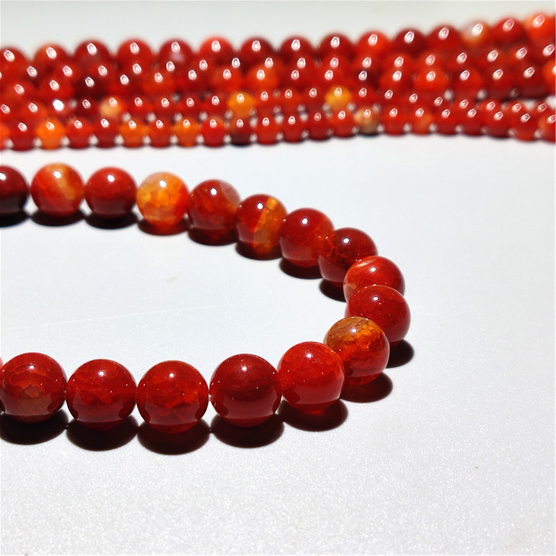 6:Red agate 10mm(about 38 PCs)