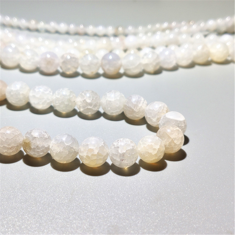White agate 10mm(about 38 PCs)