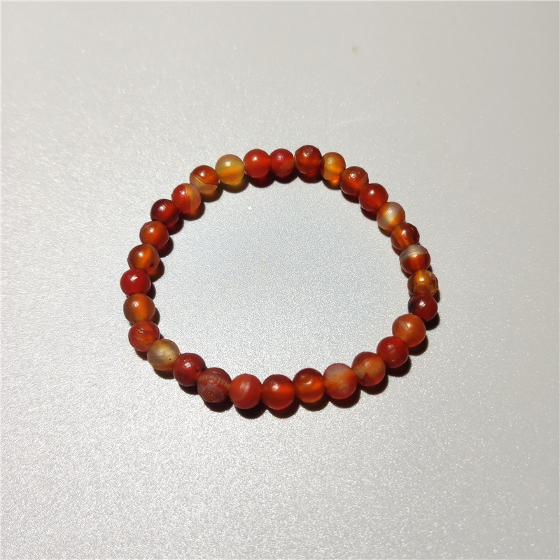 1:Red agate 6mm
