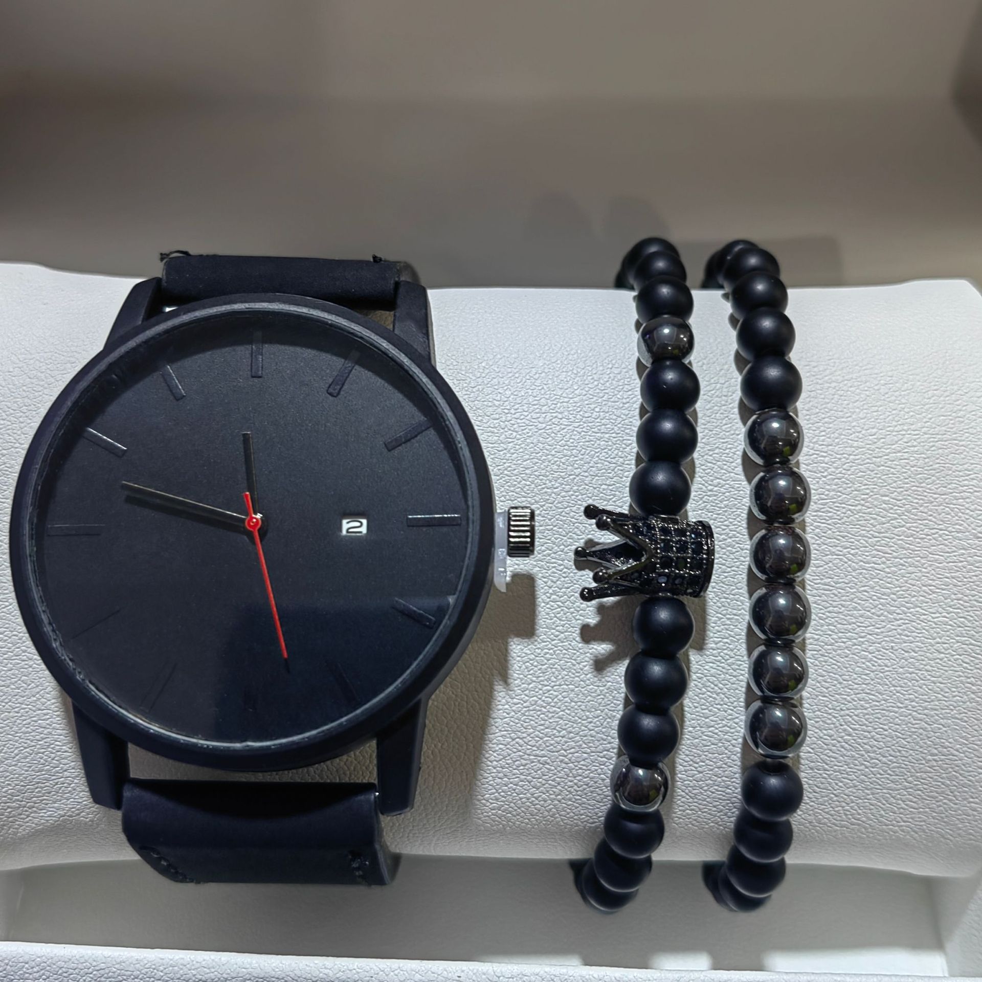 A  watch and bracelet