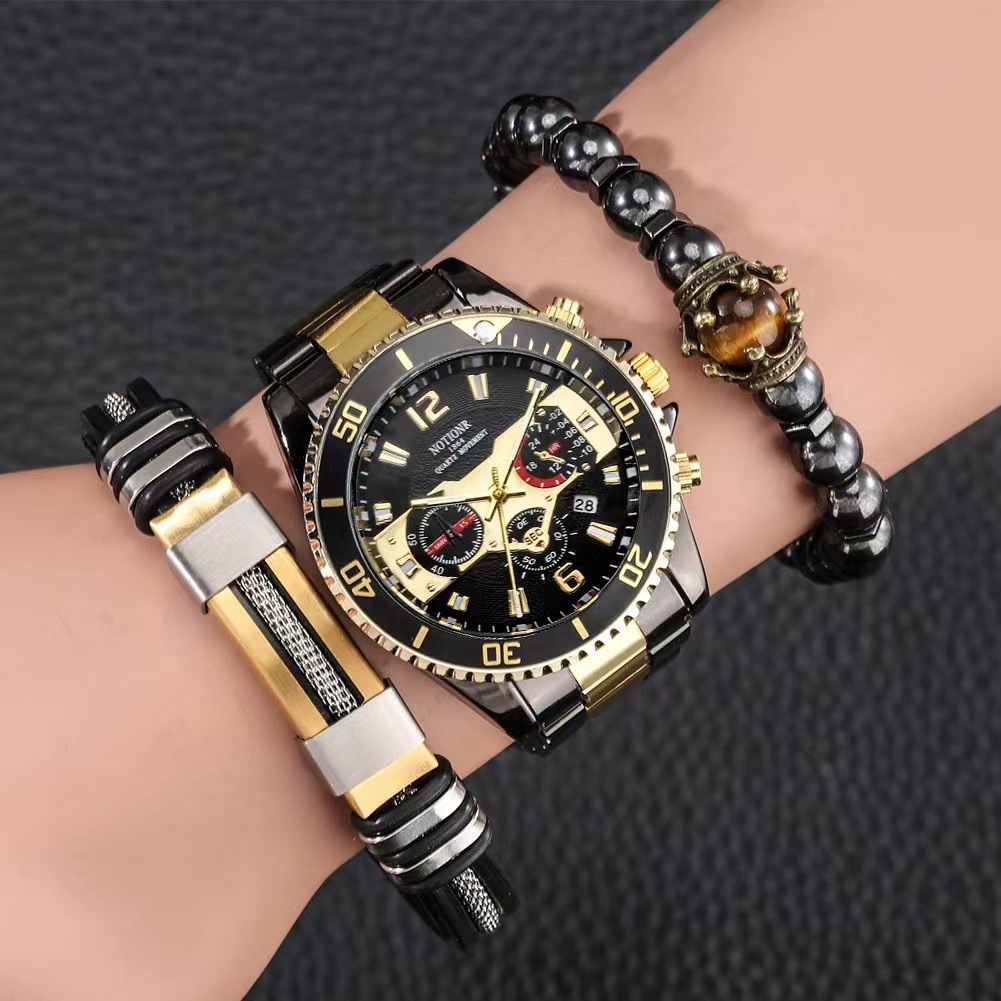 E  watch and bracelet