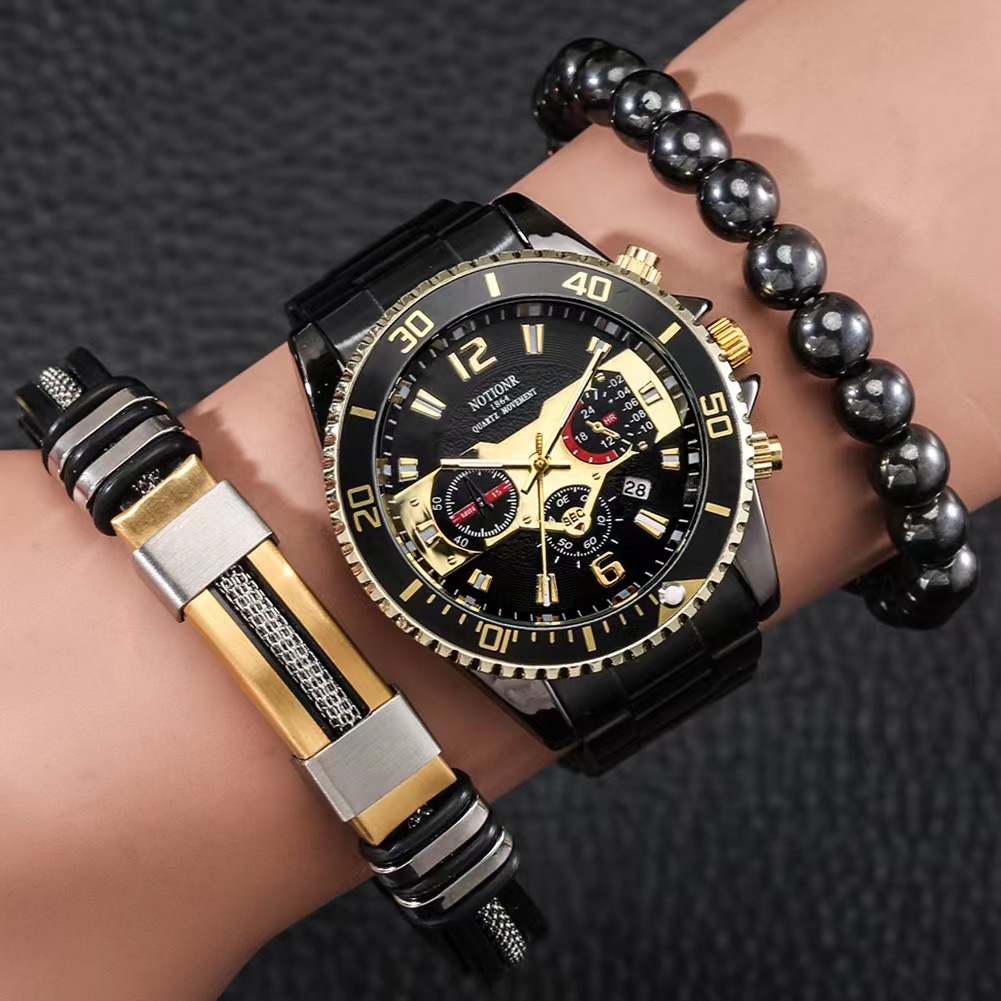 4 watch and bracelet