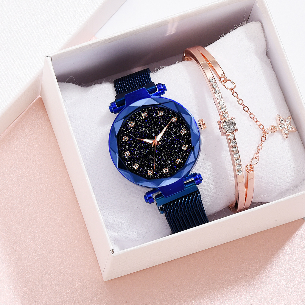 O  watch, bracelet and box