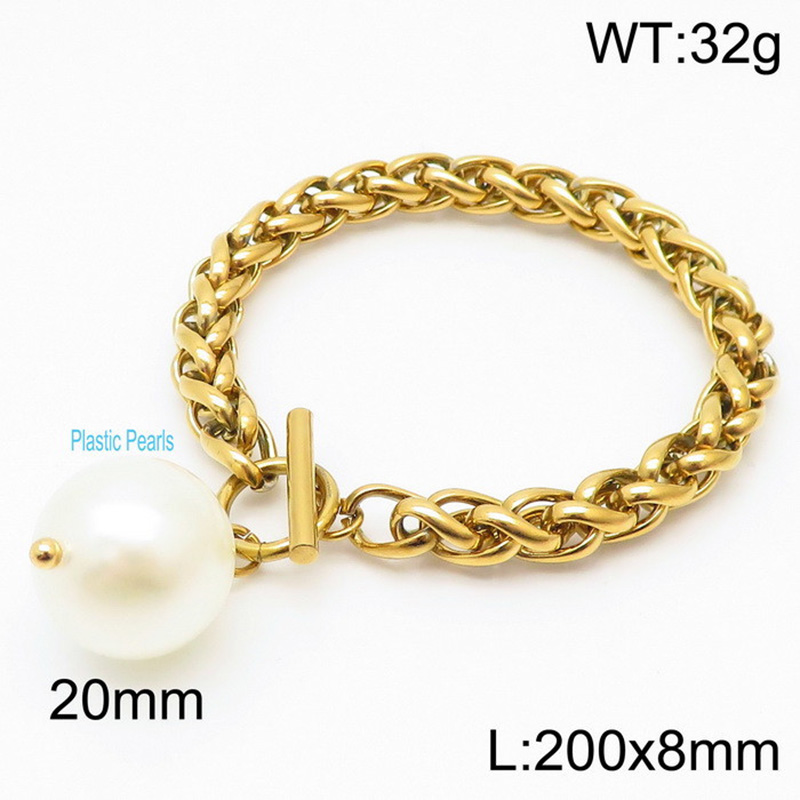Gold bracelet KB168189-Z