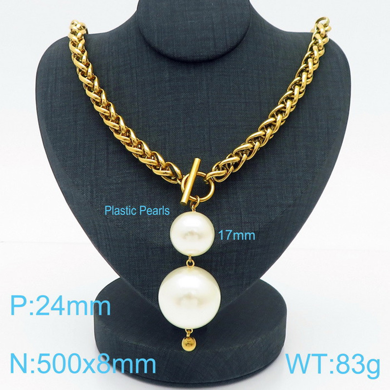 Gold necklace KN235530-Z