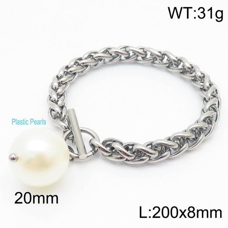 2:Steel bracelet KB168190-Z
