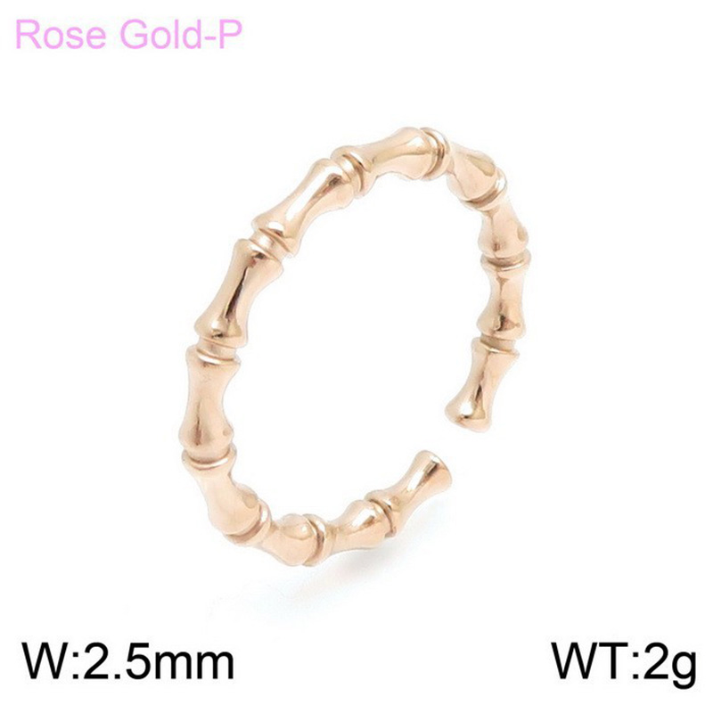 rose gold color US Size #6