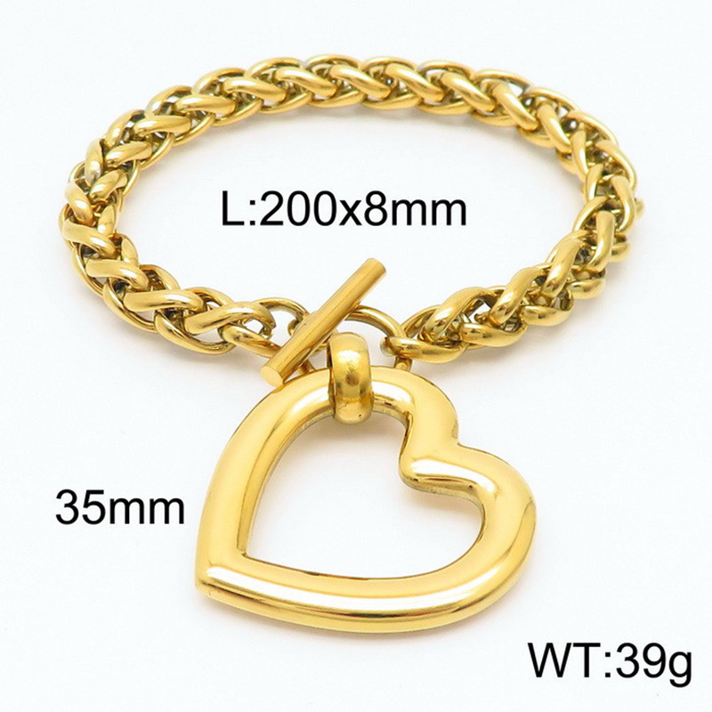 Gold bracelet KB168185-Z