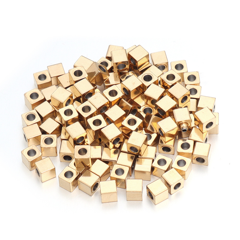6:gold color 2.5mm，孔1.5mm