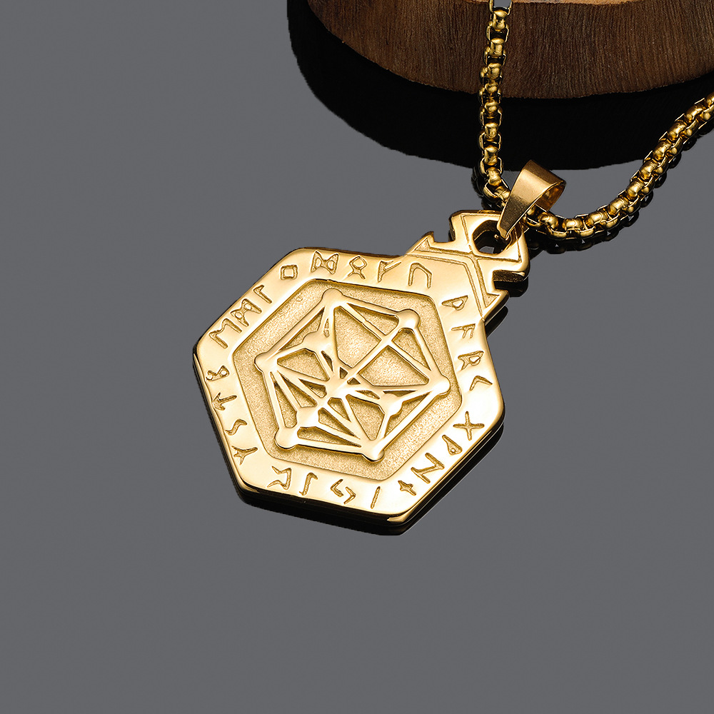 2:Gold pendant