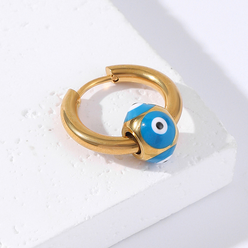 Golden Devil's Eye - turquoise