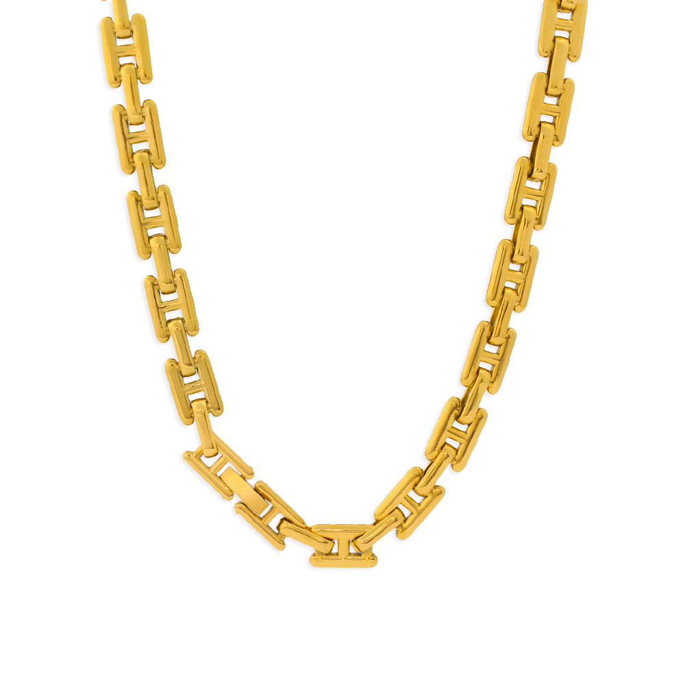 2:Gold necklace 45cm