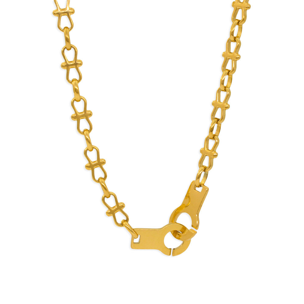 Gold necklace 45cm