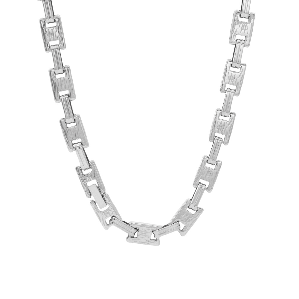 6:Steel necklace 45cm