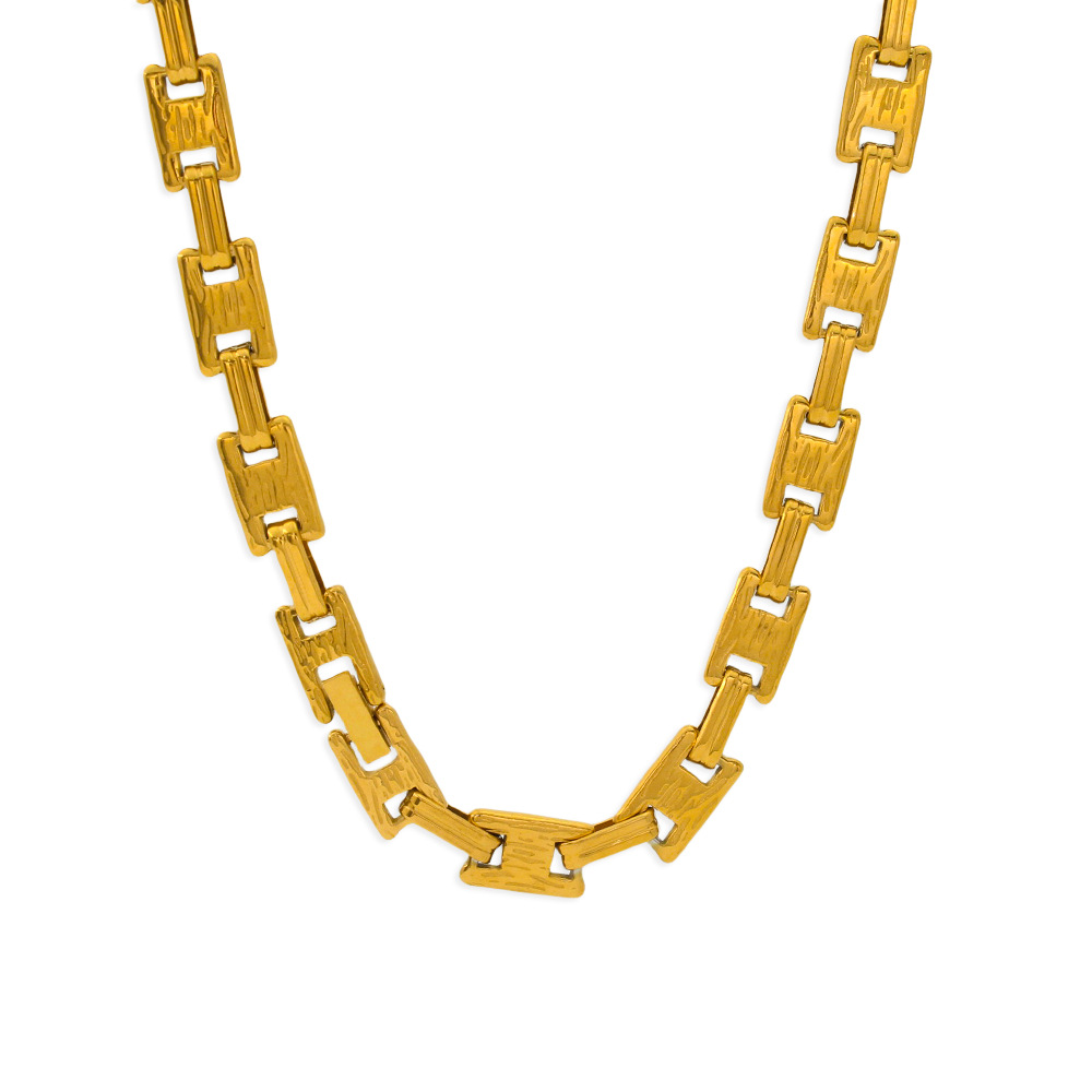 Gold necklace 45cm