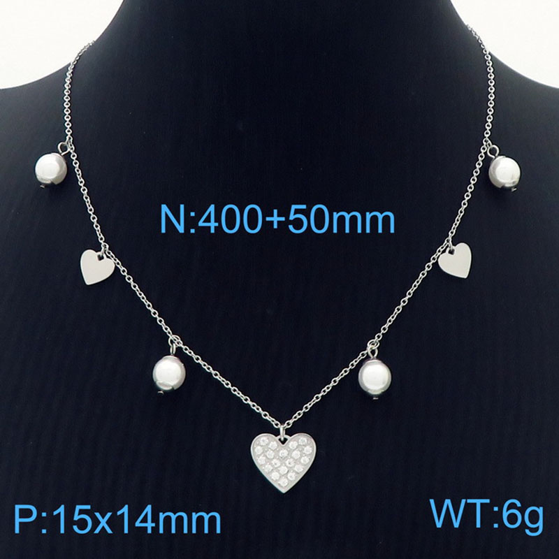 4:Steel necklace KN237379-KLX