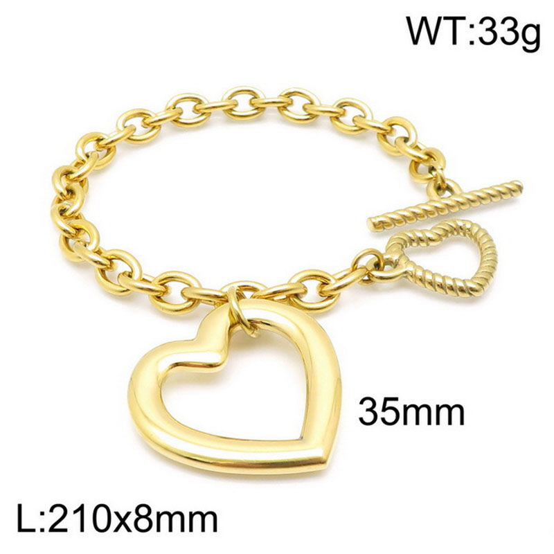 Gold bracelet KB144234-Z