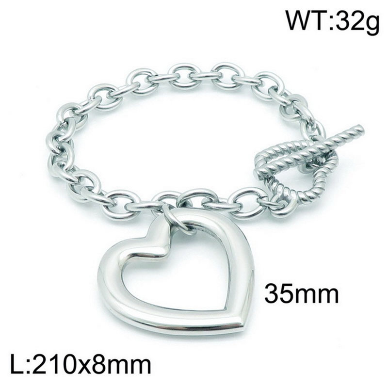 2:Steel bracelet KB144235-Z