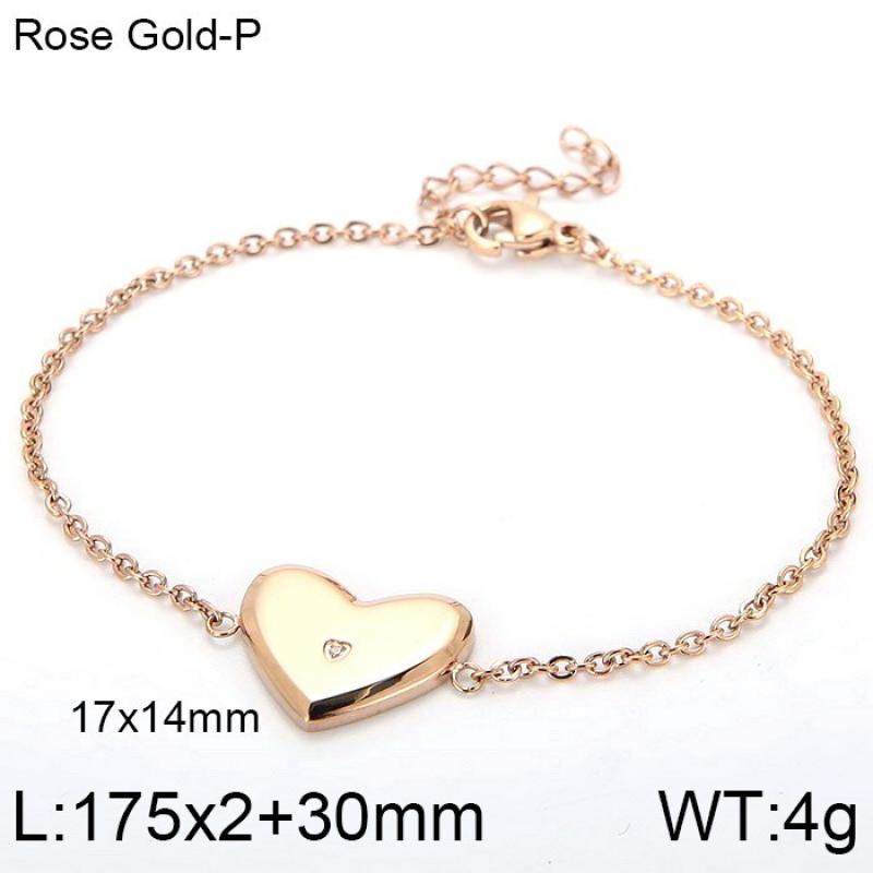 Rose gold bracelet KB121017-KPD