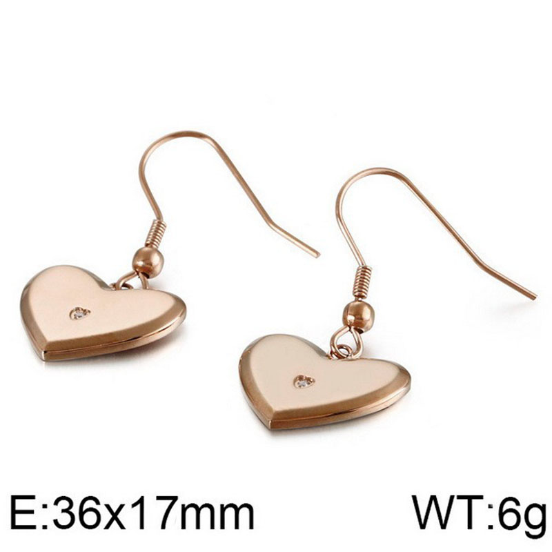 6:Rose gold earrings KE86908-KPD