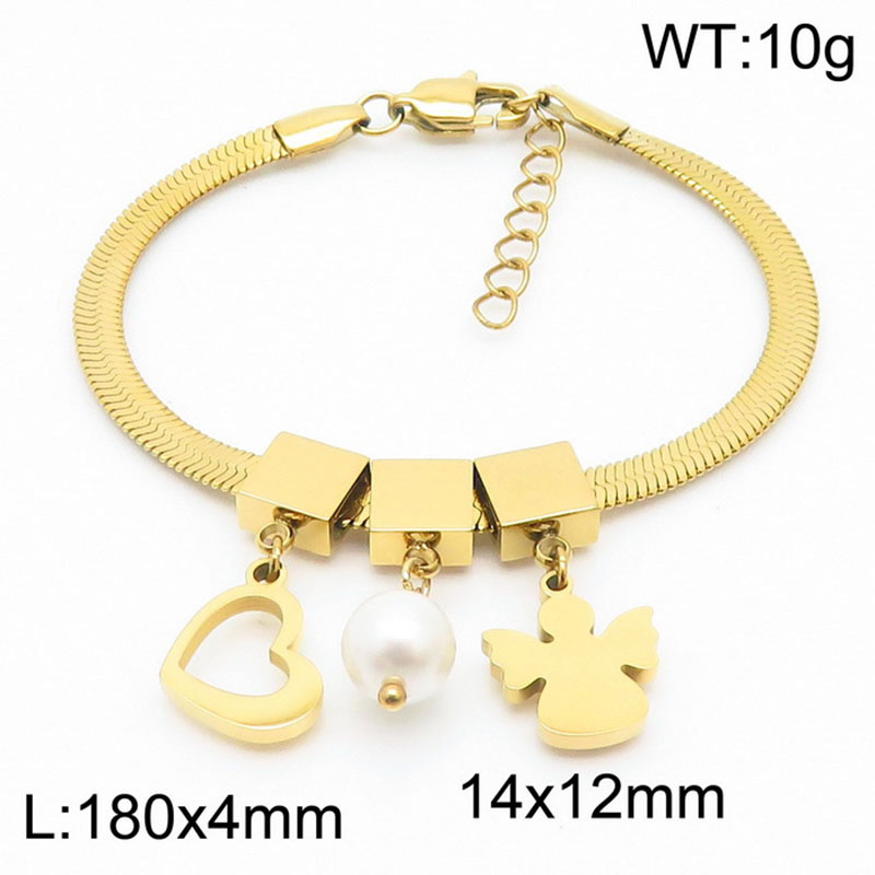 KB169677-KFC bracelet Gold