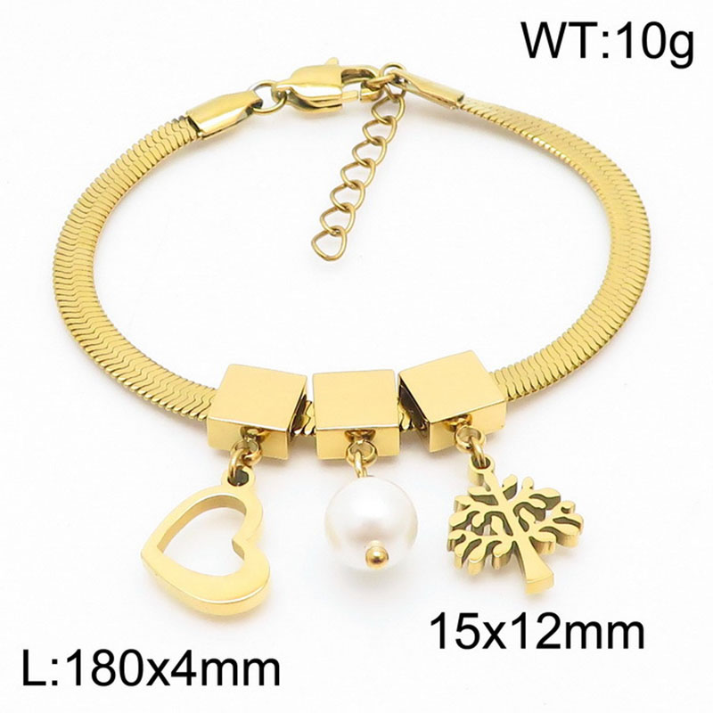 KB169681-KFC bracelet Gold