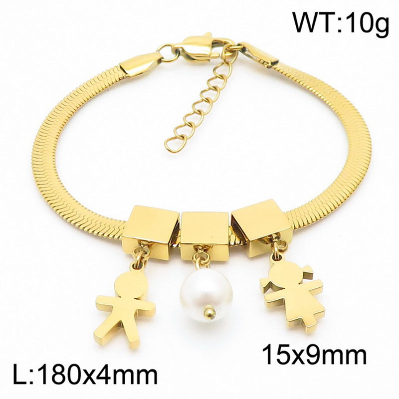 KB169693-KFC bracelet Gold