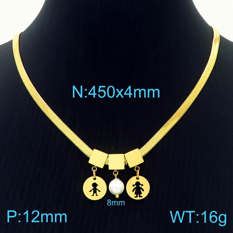KN233827-KFC Necklace Gold