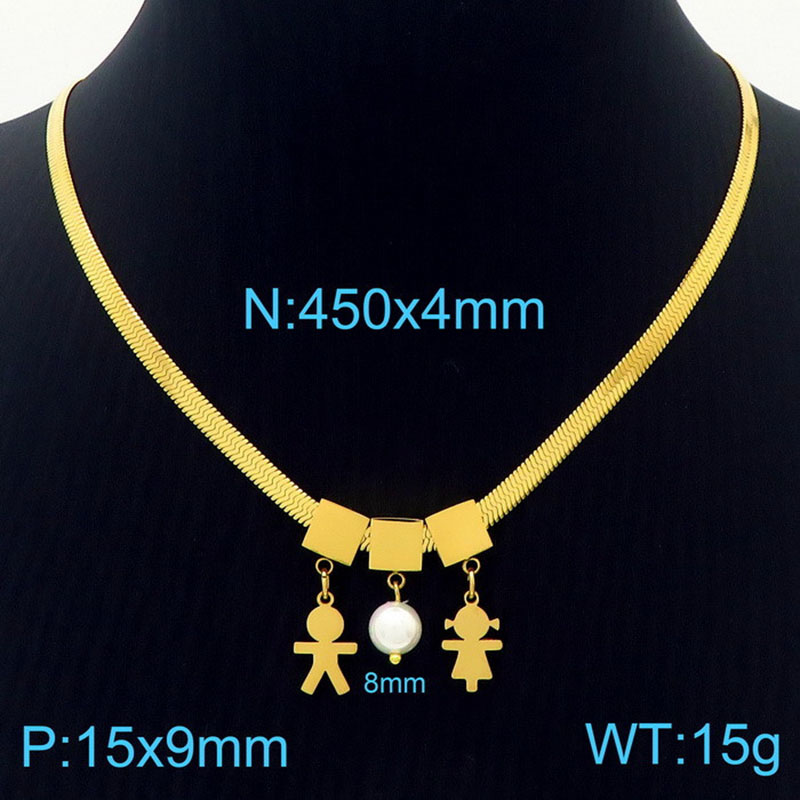 KN233828-KFC Necklace Gold