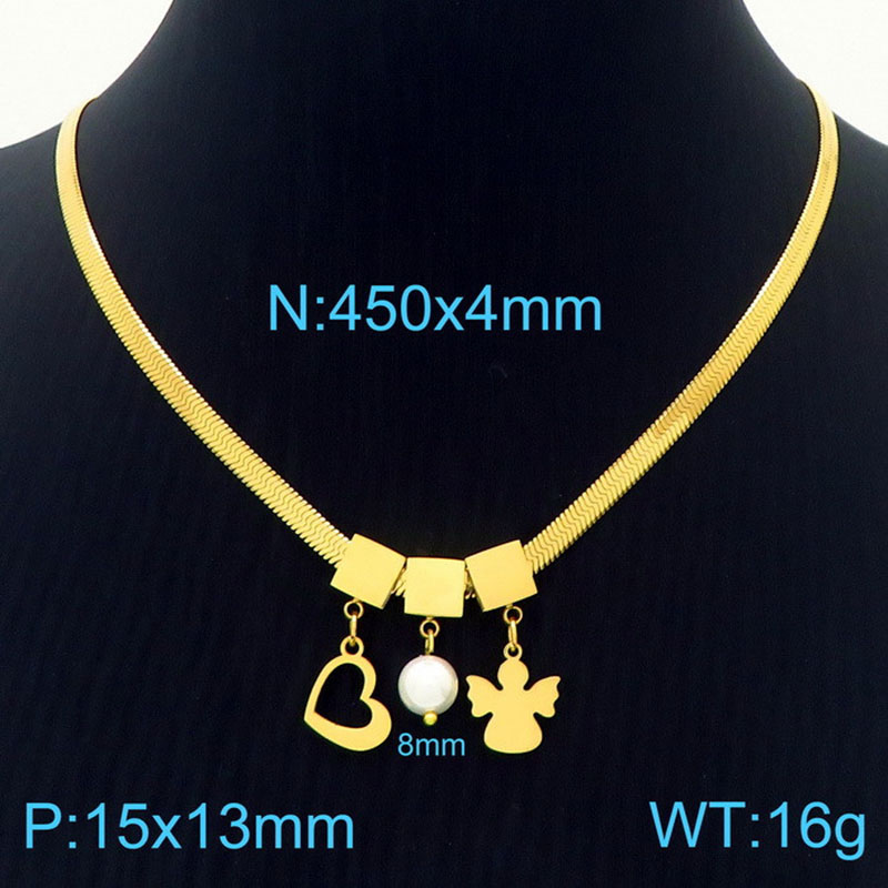 KN233832-KFC Necklace Gold
