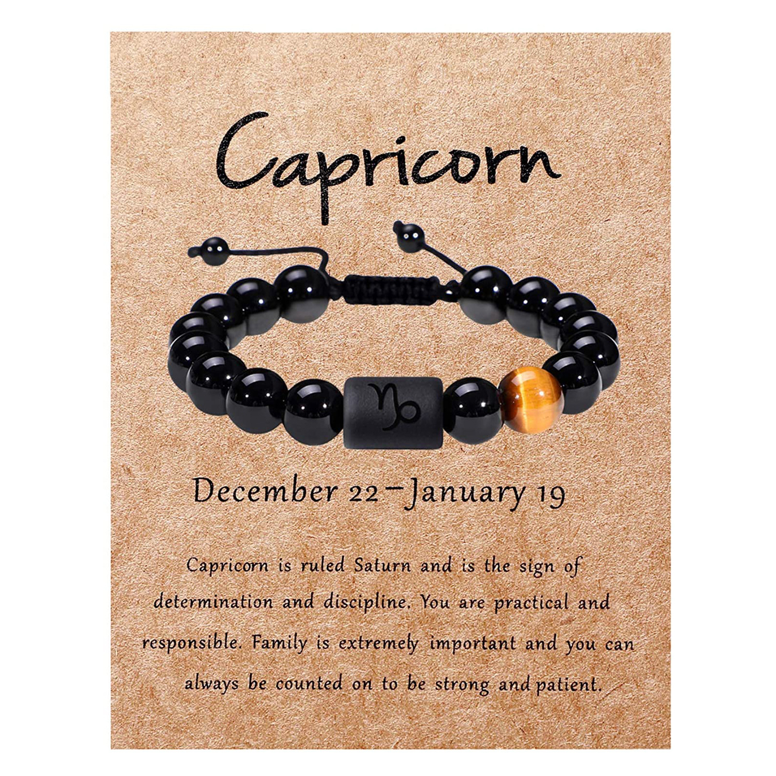 Capricorn 8MM beads