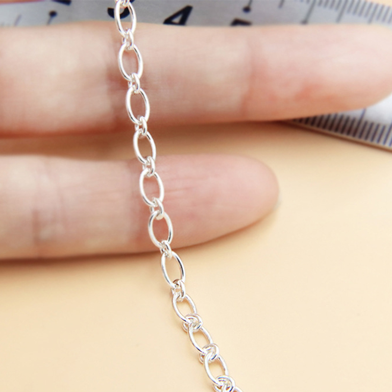 2:B 6.3x4mm/1m chain weighs about 17g