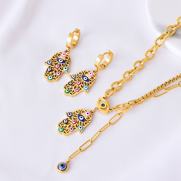 2:Necklace   earrings