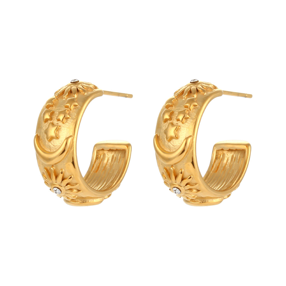 5:Hoop earrings