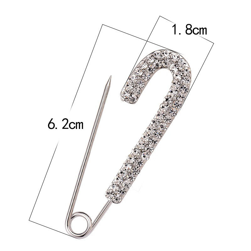 Silver hook pin (small