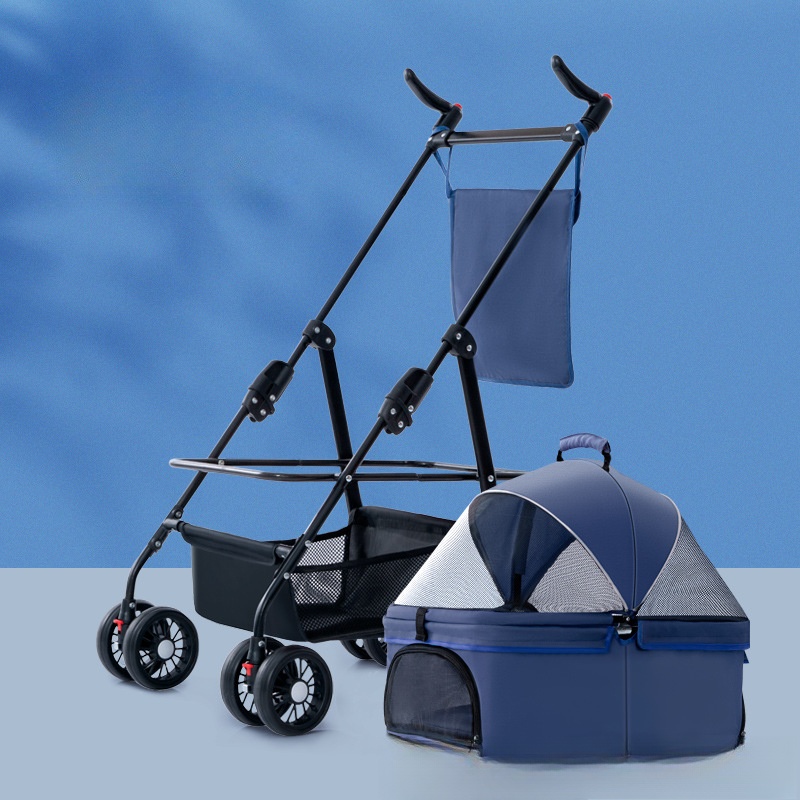 Blue separable - basket model -72x42x15cm