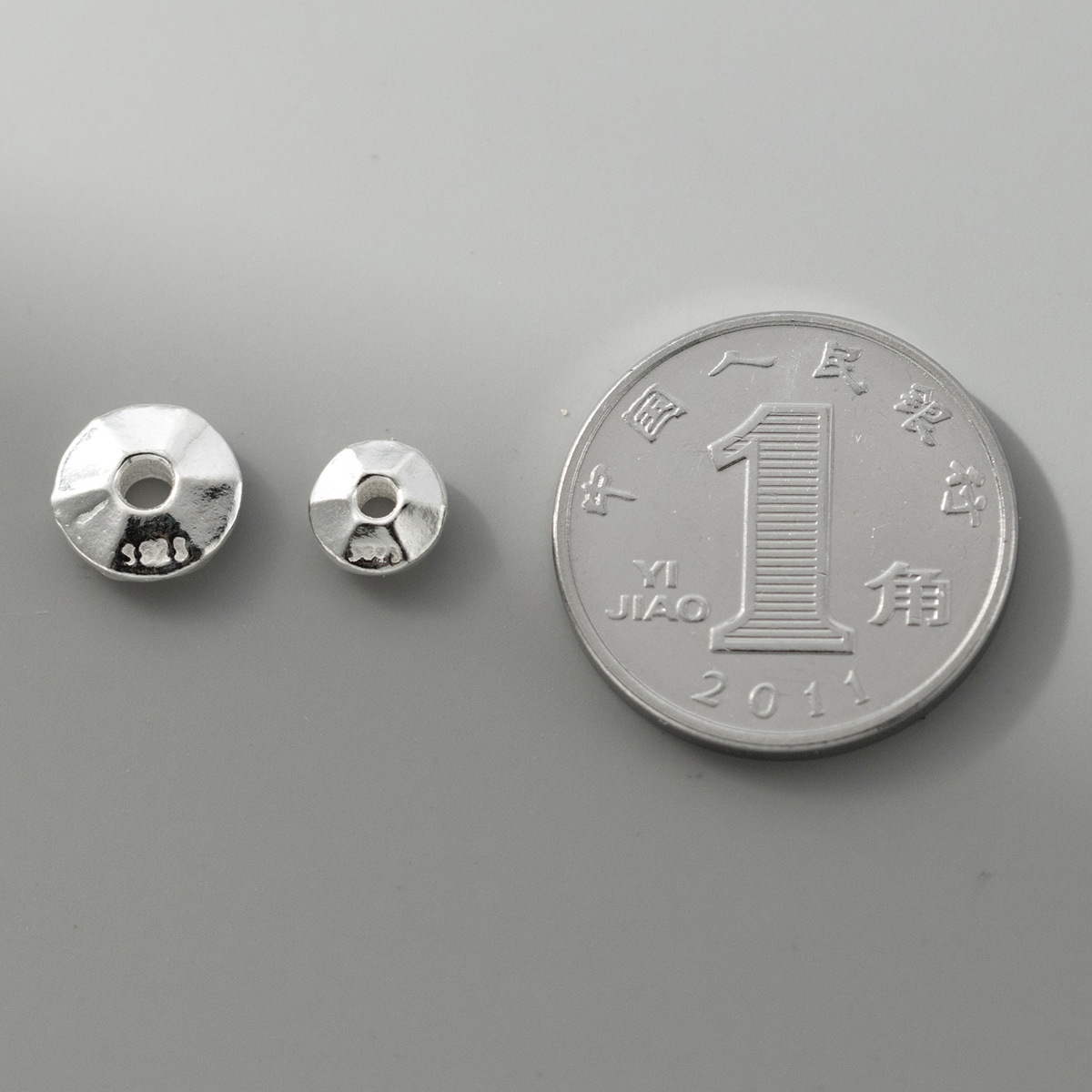 Plain silver 6 mm