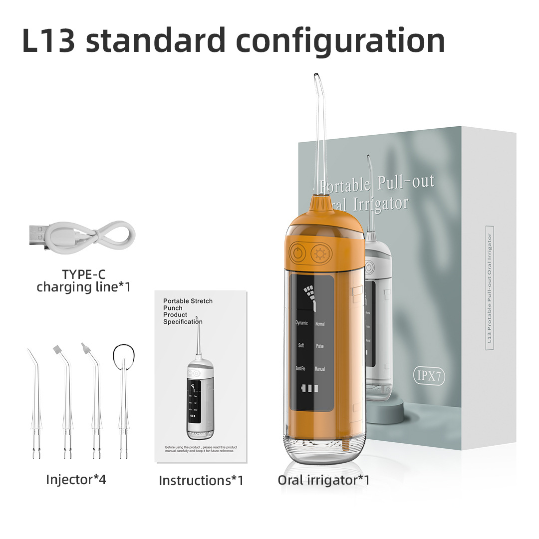 L13 English - Orange - Large Packaging 4.7*5.7*16.2CM