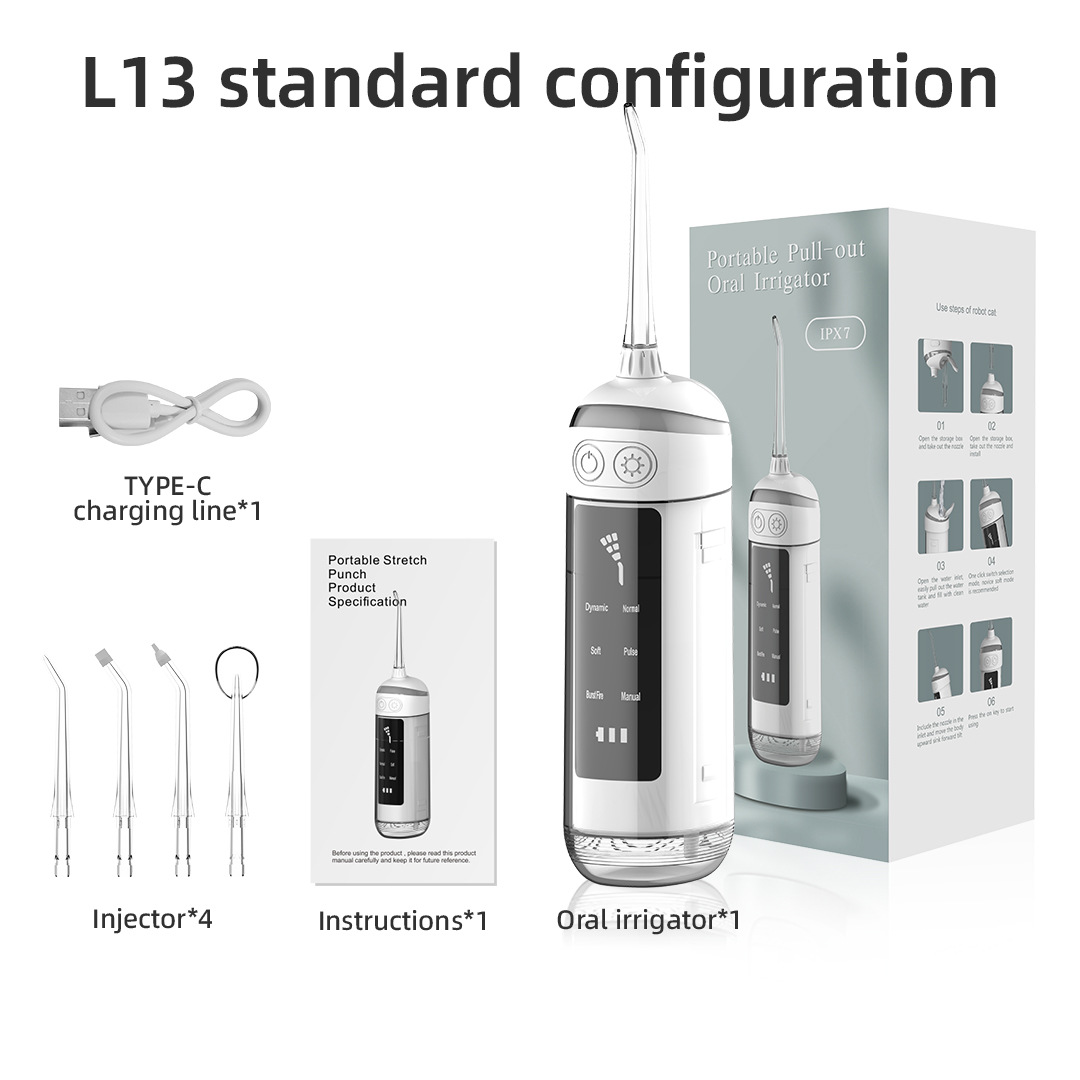 L13 English-white-small packaging 4.7*5.7*16.2CM