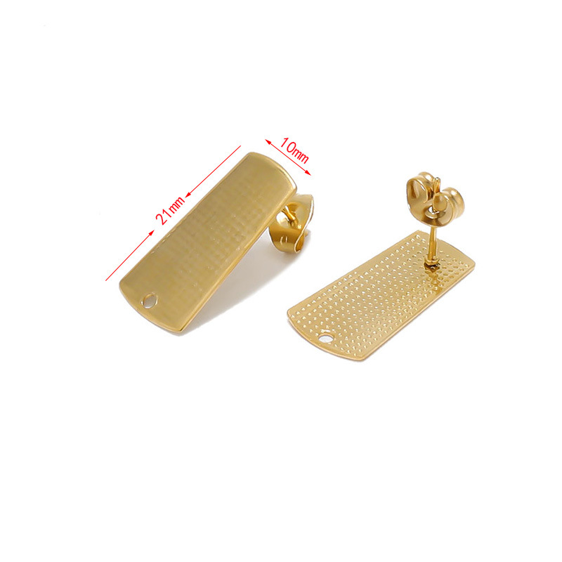 Check trapezoid 10*21mm/ gold