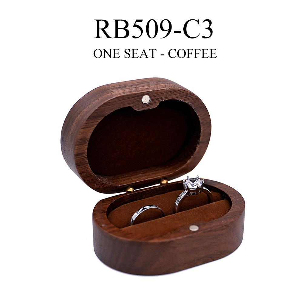 Brown-single oval RB509-C3
