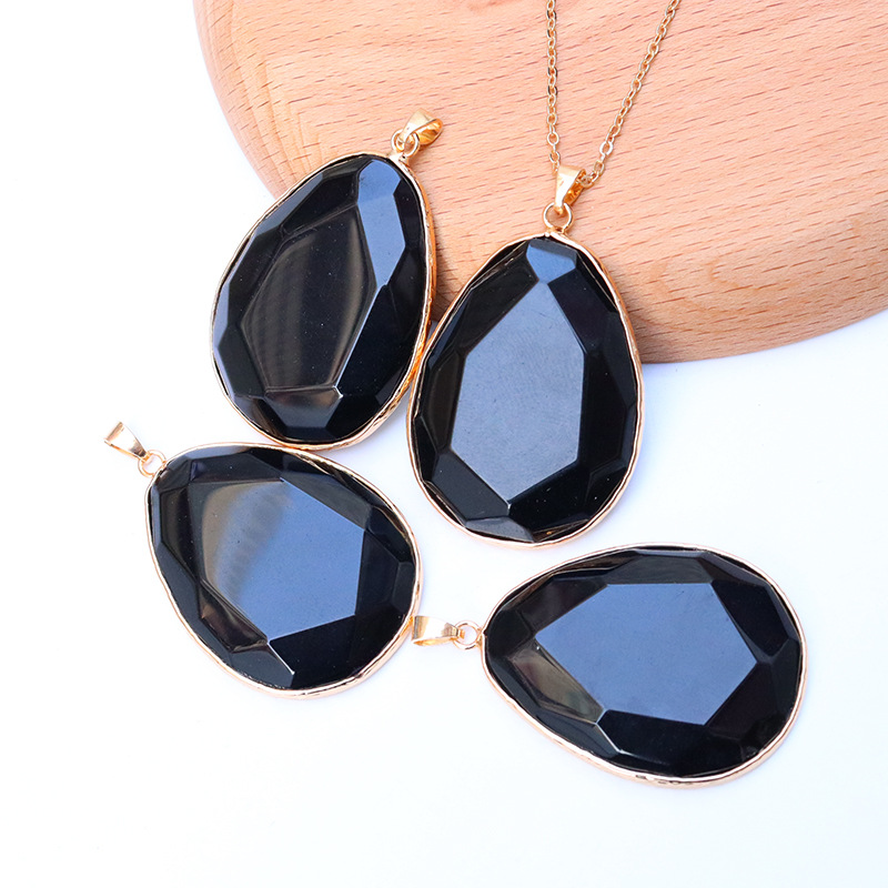 7 Schwarzer Obsidian