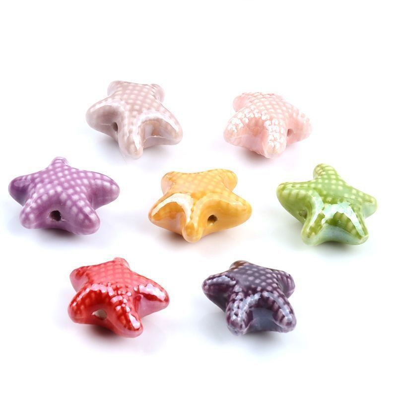 7 color Small starfish 【6*10*12mm】