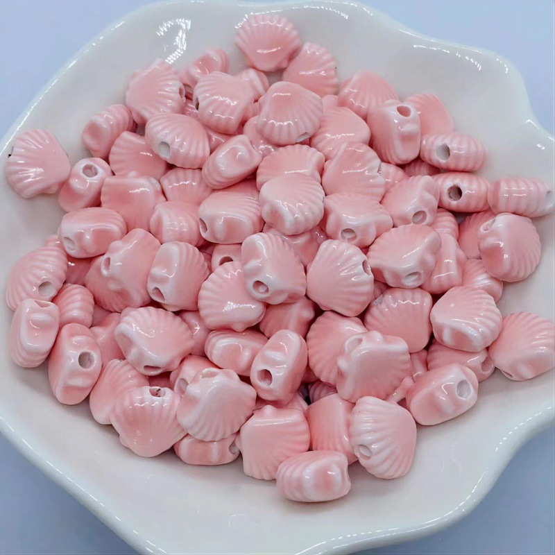 10 polvo de color rosa