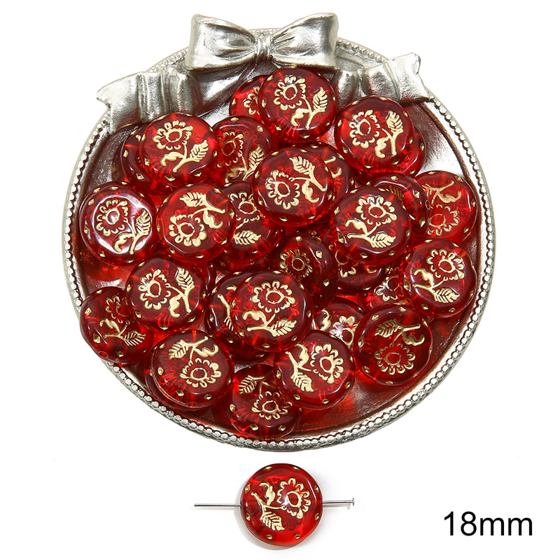9:Oval roses 15 / pack